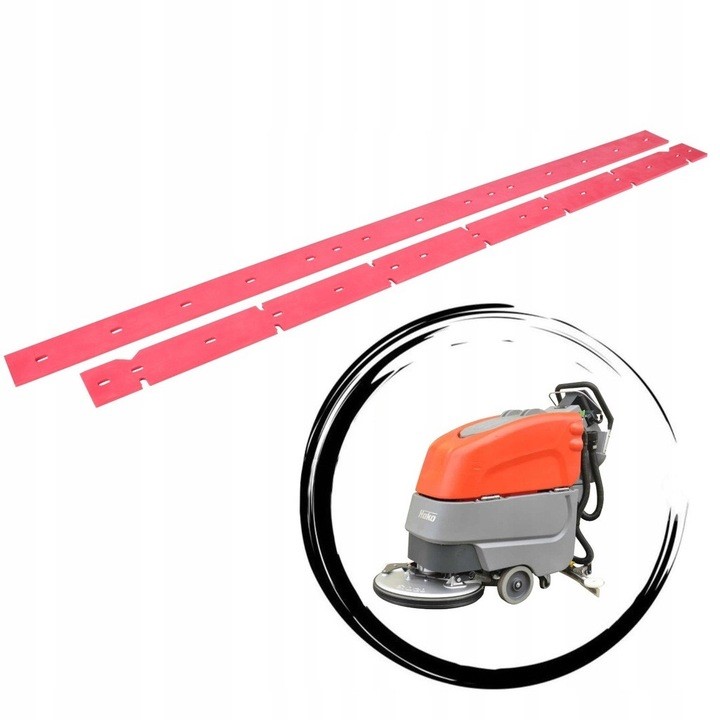 Stahovací Gumy Pro Hákomatic B45, Scrubmaster B45 Sací Hubice 860 MM