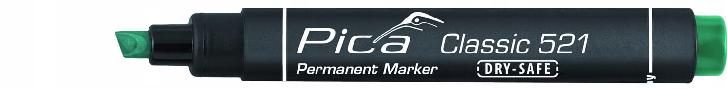 

Pica 521/36 Classic Marker Permanentny Zielony 2-6