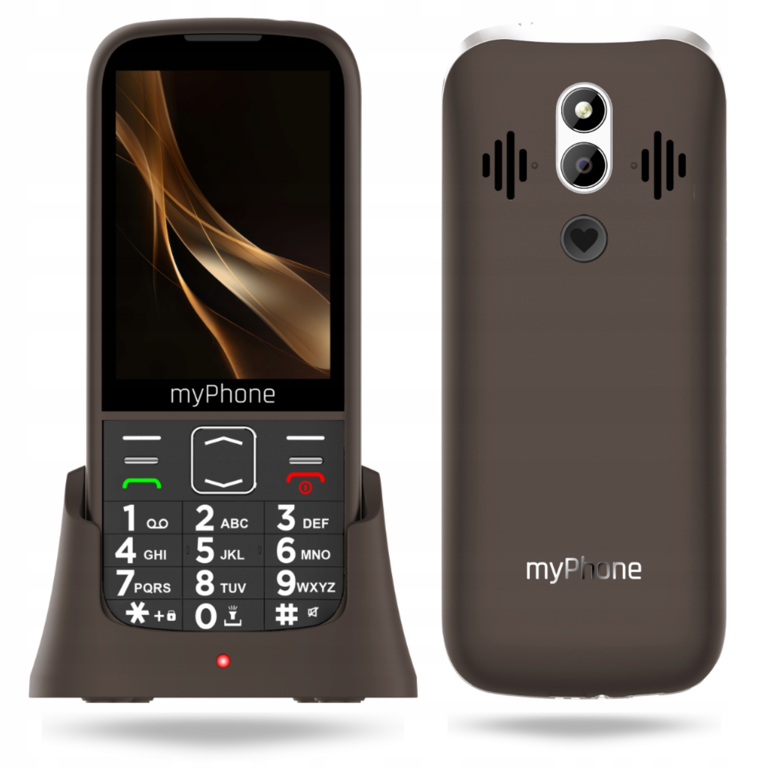 Telefon Komórkowy Dla Seniora Myphone Halo 4 Plus Lte Praline Collection