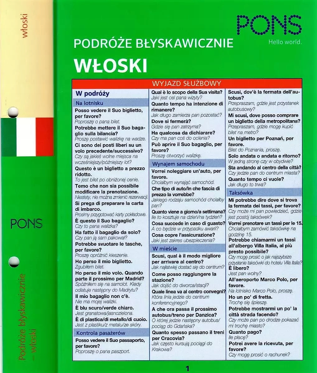 Włoski Podroże błyskawicznie Praca zbiorowa