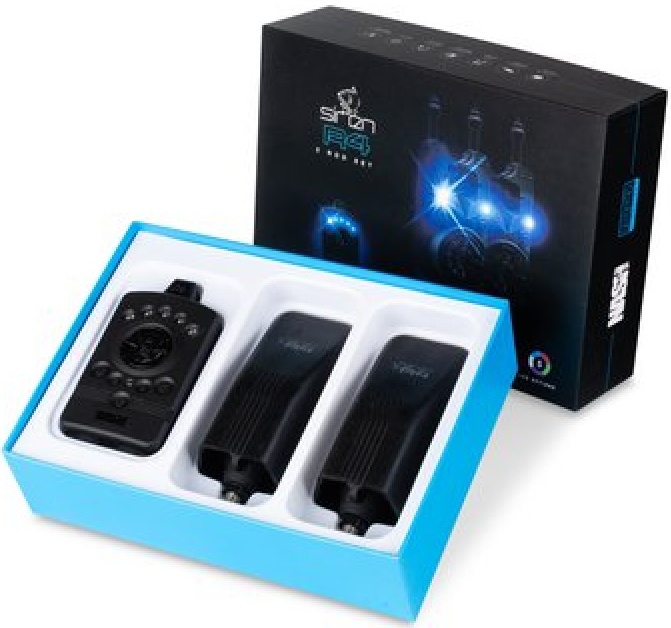 Elektroniczna centralka sygnalizator brań Nash Siren R4 Set 2 Rod