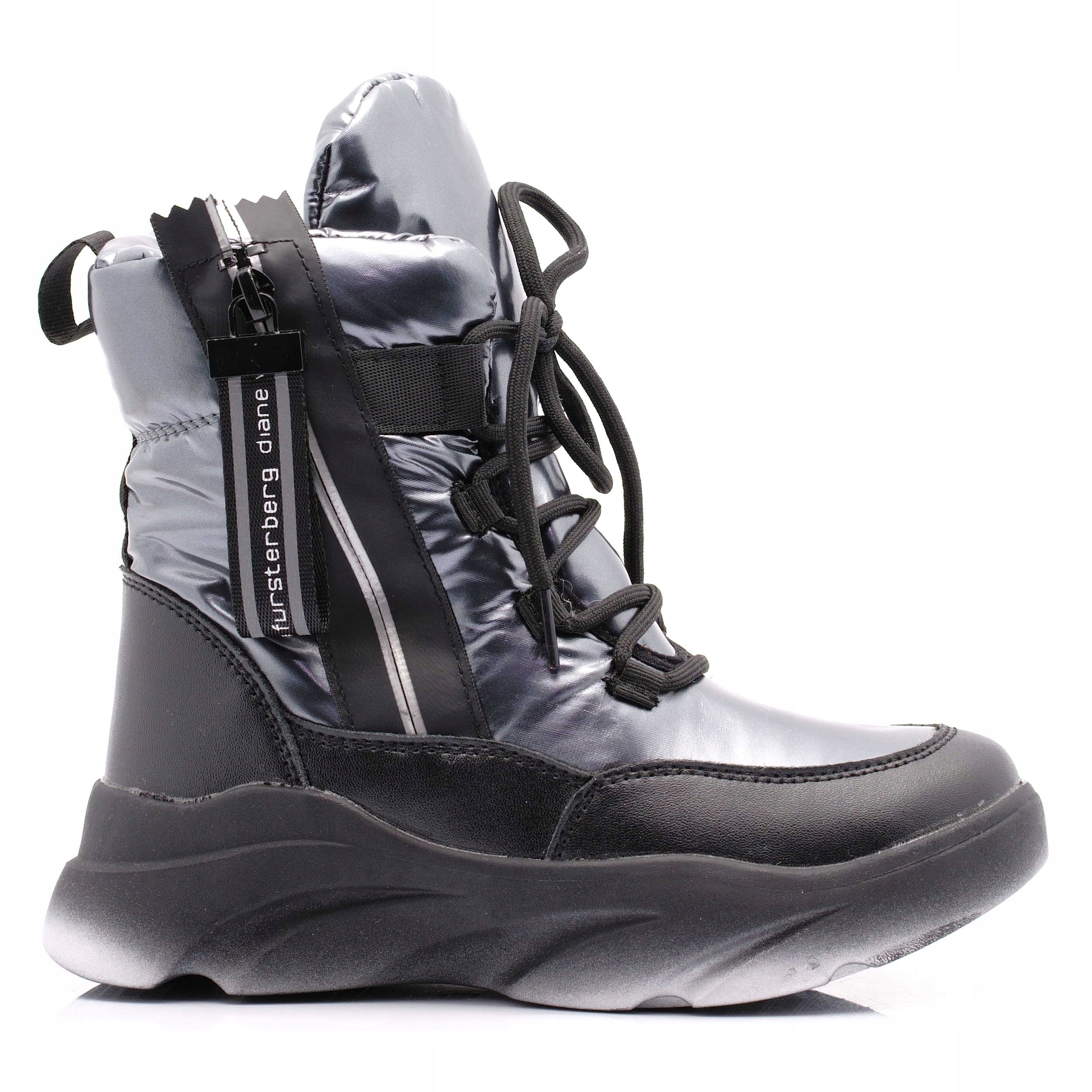 

Buty Zimowe Dziewczęce Ocieplane Wełna Premium 33