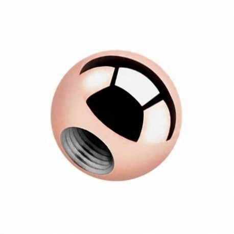 

Stalowa kulka rose gold 1,6/4
