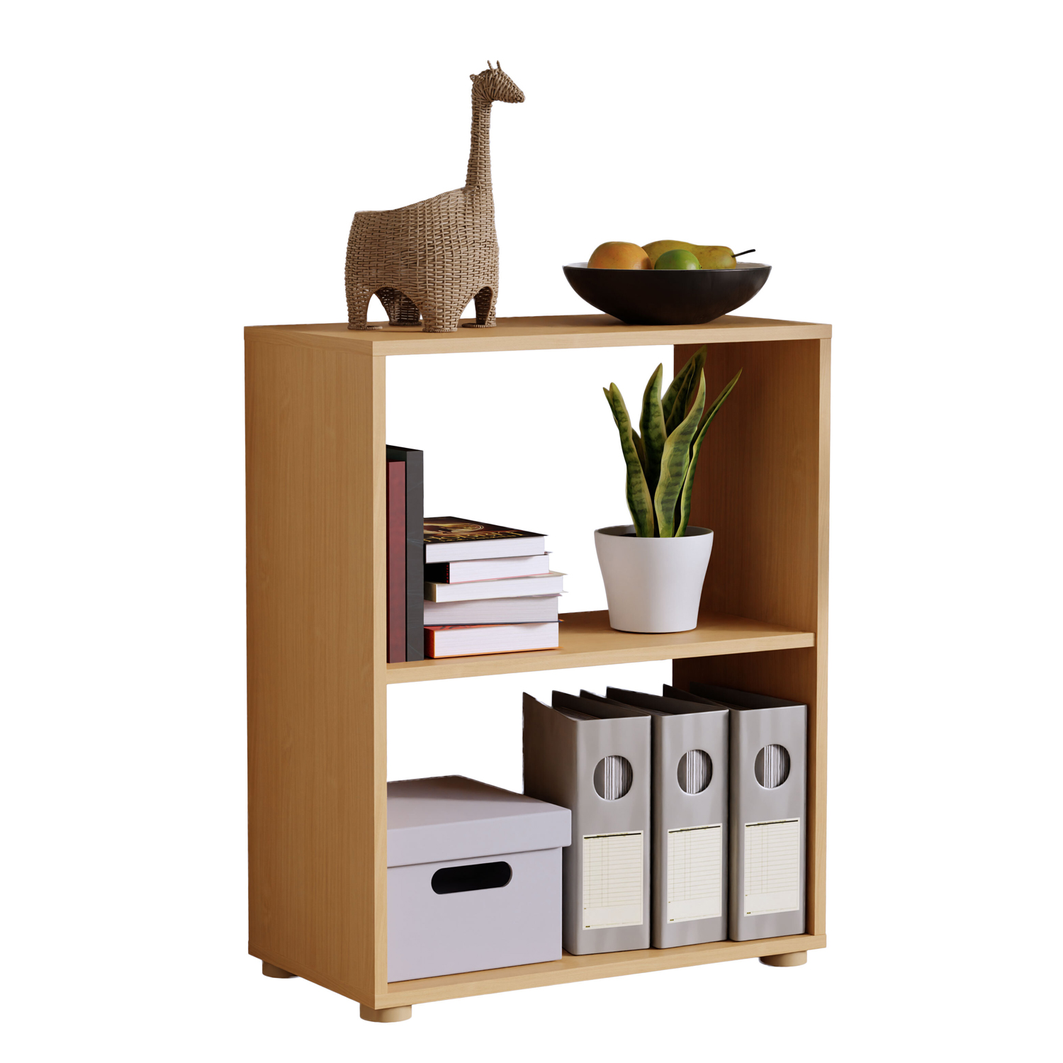 

Regał stojący na książki Office buk naturalny