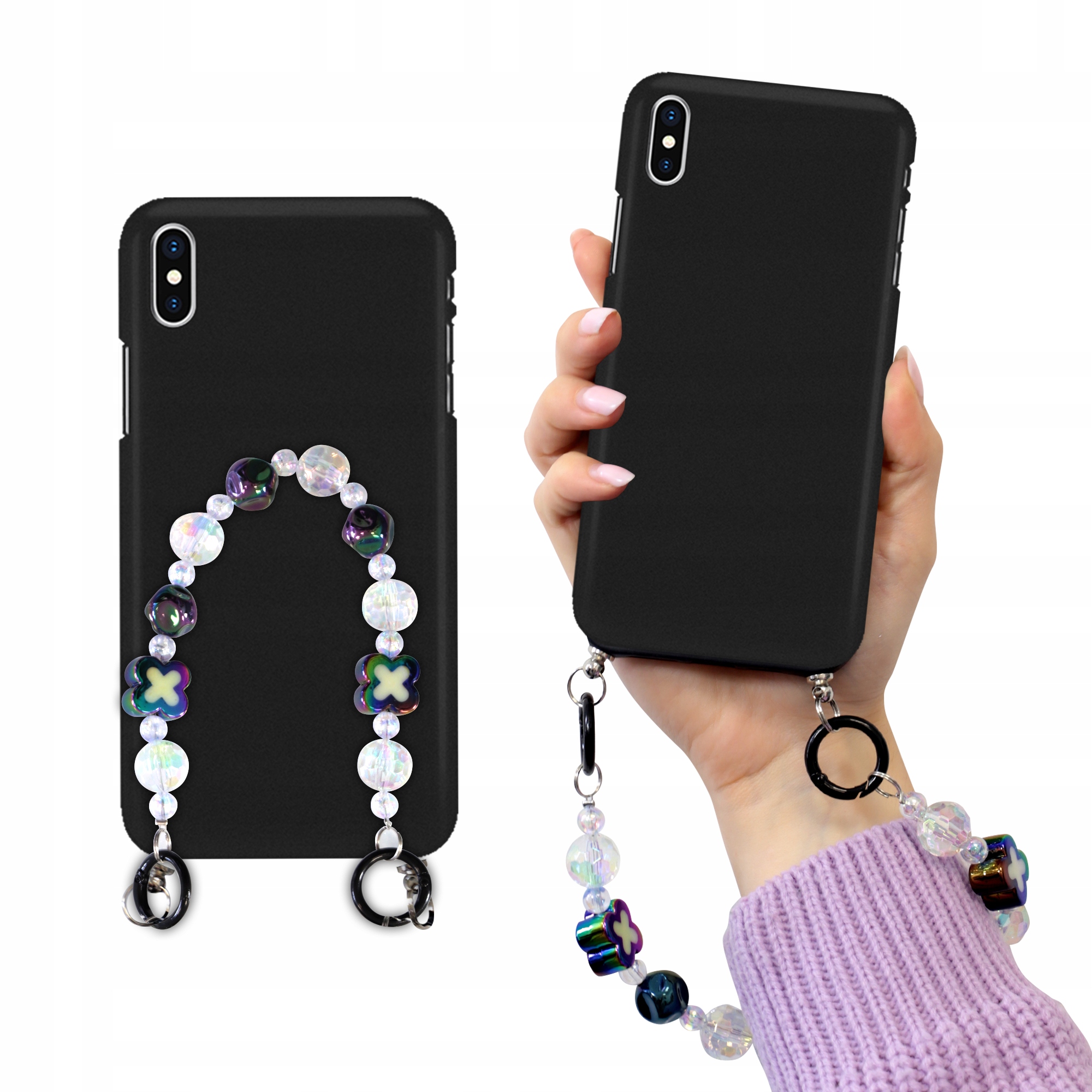 Pouzdro Matné Černé Pro Iphone X Blink Korale Holo