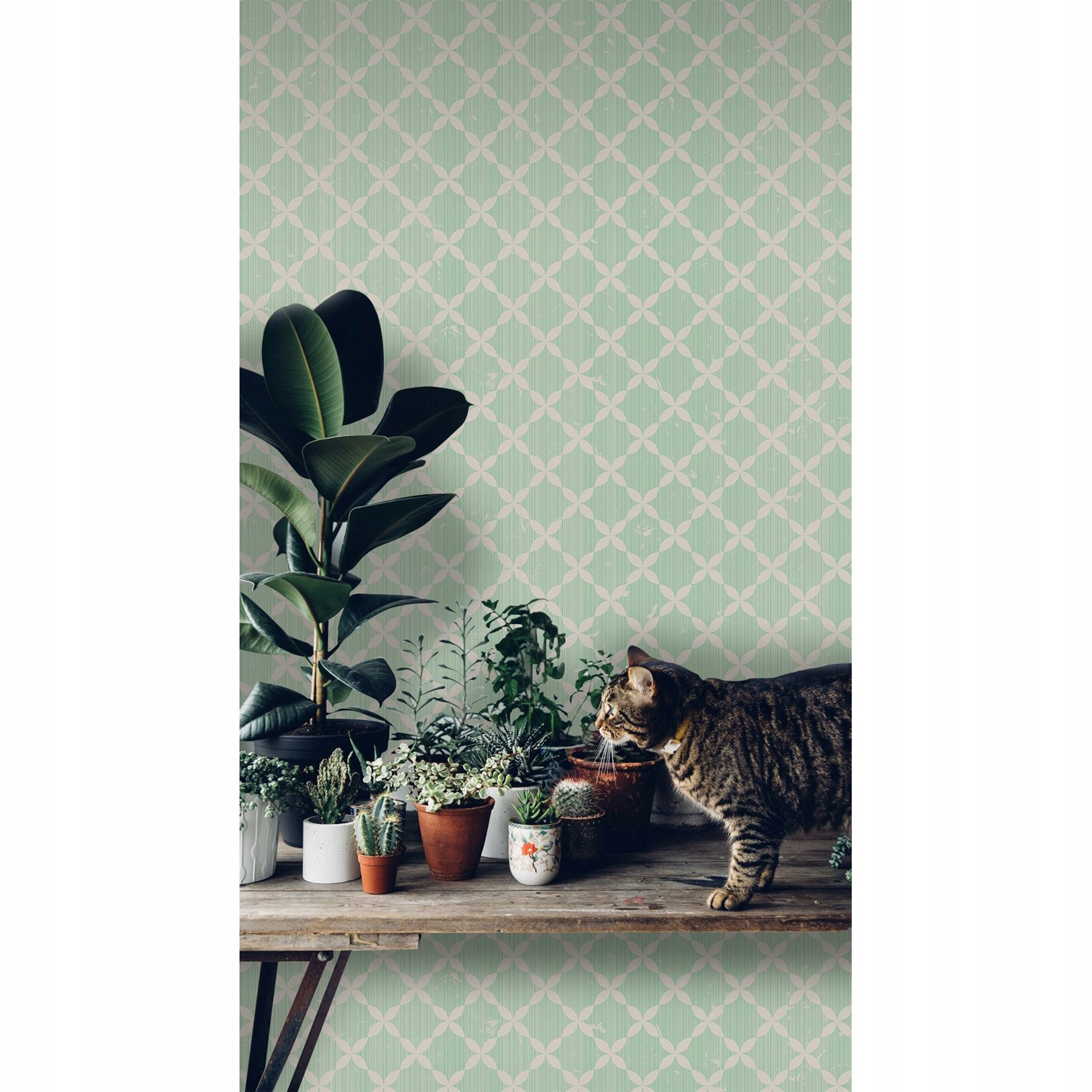 

Samoprzylepna fototapeta Vintage wzór 208x146 cm