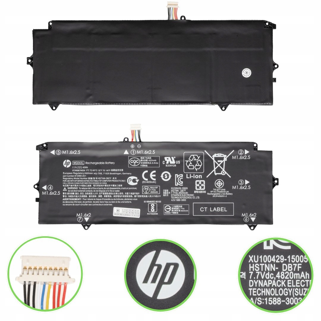 Originál batéria MG04XL pre Hp Elite X2 1012 G1