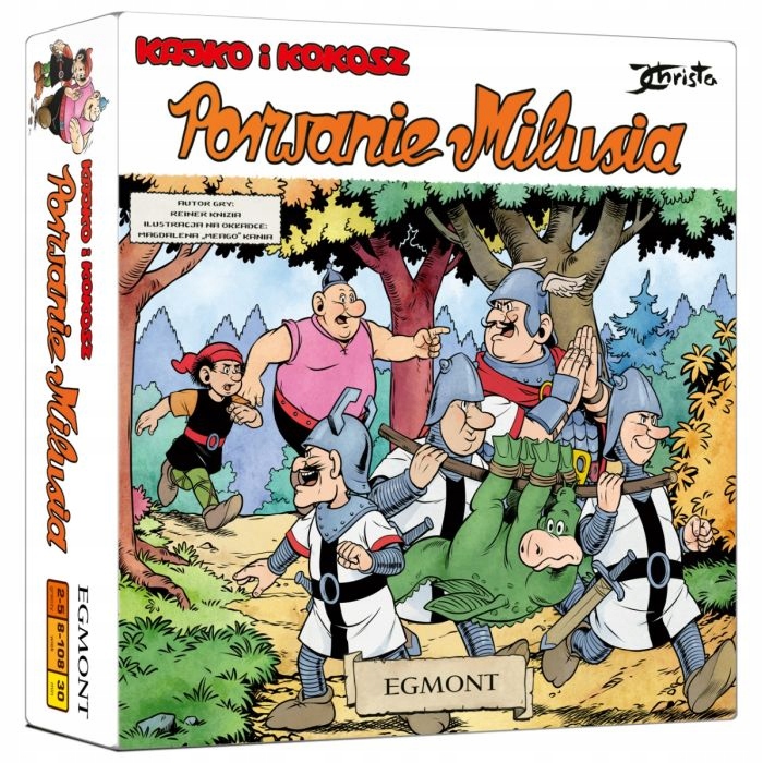 Kajko i Kokosz. Porwanie Milusia Gra Planszowa Egmont