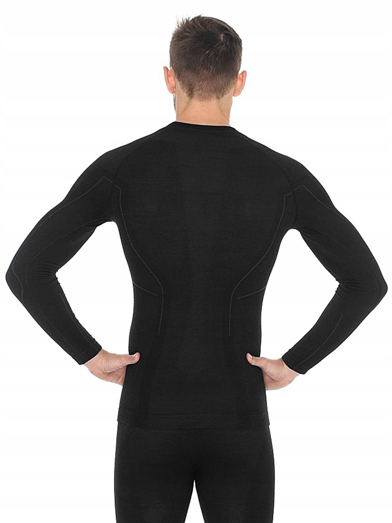 Termoaktywna bielizna BRUBECK Active Wool Merino Rękaw długi rękaw