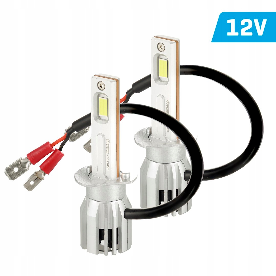 Žárovky Vision Led retrofit H1 Hl 12V 35W 4200 lm 6000K, Canbus, 2 ks