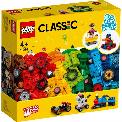 Lego Classic 11014 Stavebnice Na Kolečkách