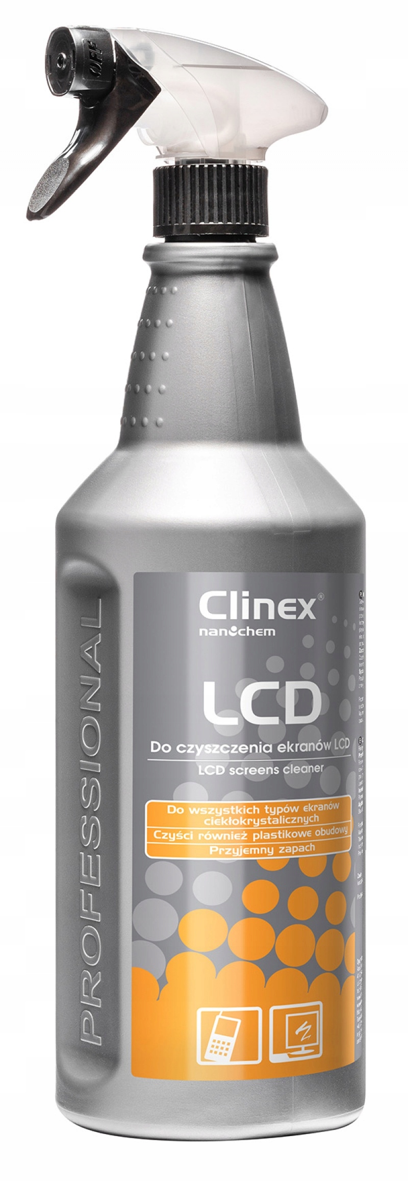 

Spray Clinex LCD 1L do czyszczenia ekranów