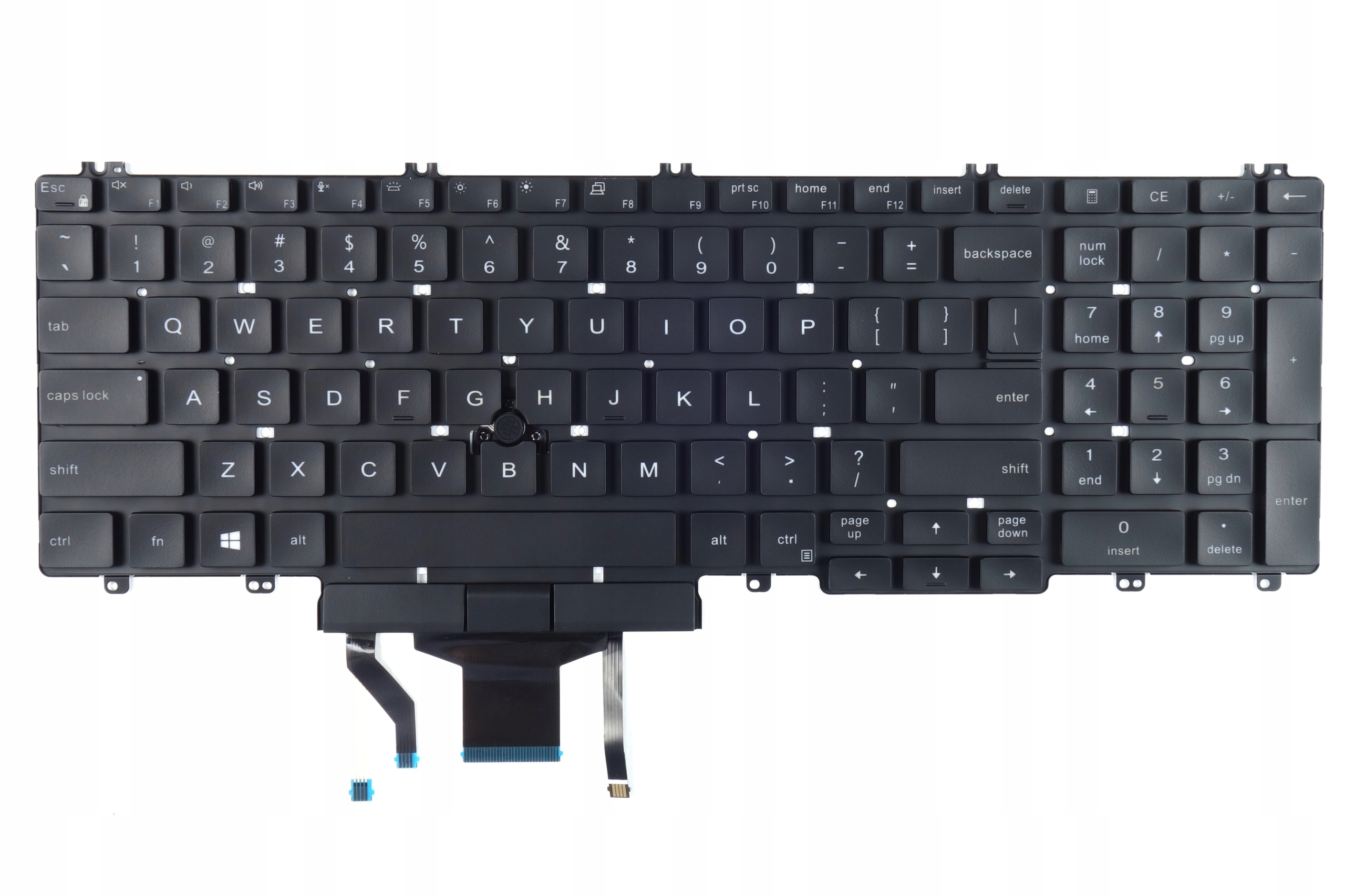 Klávesnice pro notebook Dell Latitude 5500 5501 5510 5511 s Led podsvícením