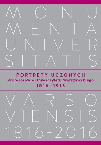 Portrety Uczonych Profesorowie Uniwersytetu Warsza
