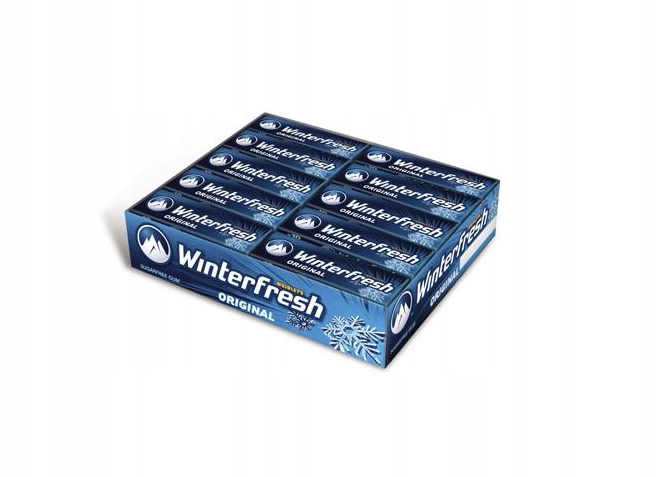 Levně Winterfresh Original Žvýkačka bez cukru 14 g (10 dražé) x 30 kusů