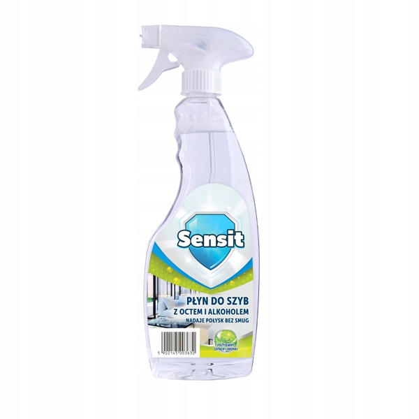 

Sensit Płyn do mycia szyb limonka 500 ml. 3630
