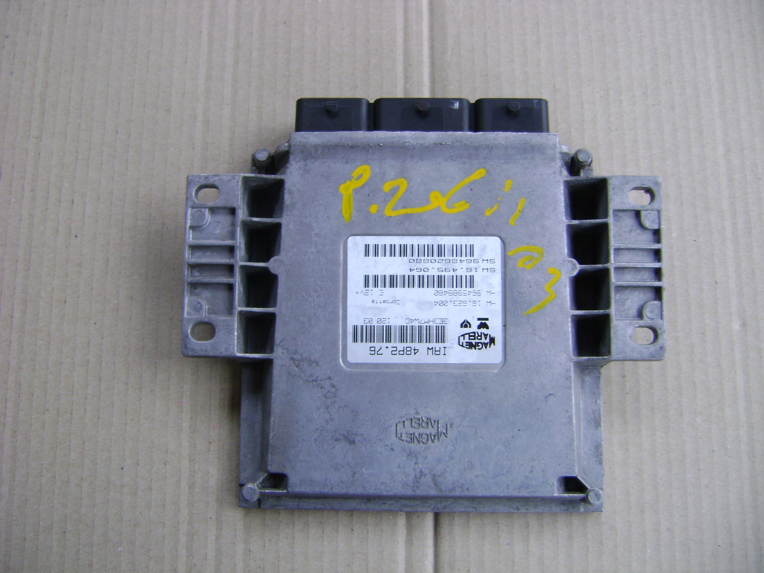 Komputer 9645989480 9648620880 Peugeot 206