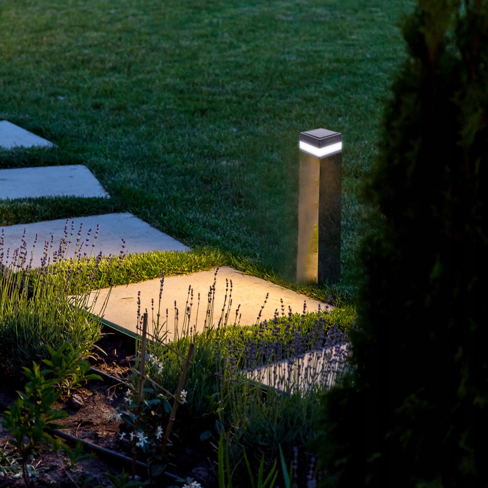 OŚWIETLENIE OGRODOWE SOLARNE NA ZEWNĄTRZ LAMPKA ODPORNA NA WODĘ DO OGRODU EAN (GTIN) 4894931011053