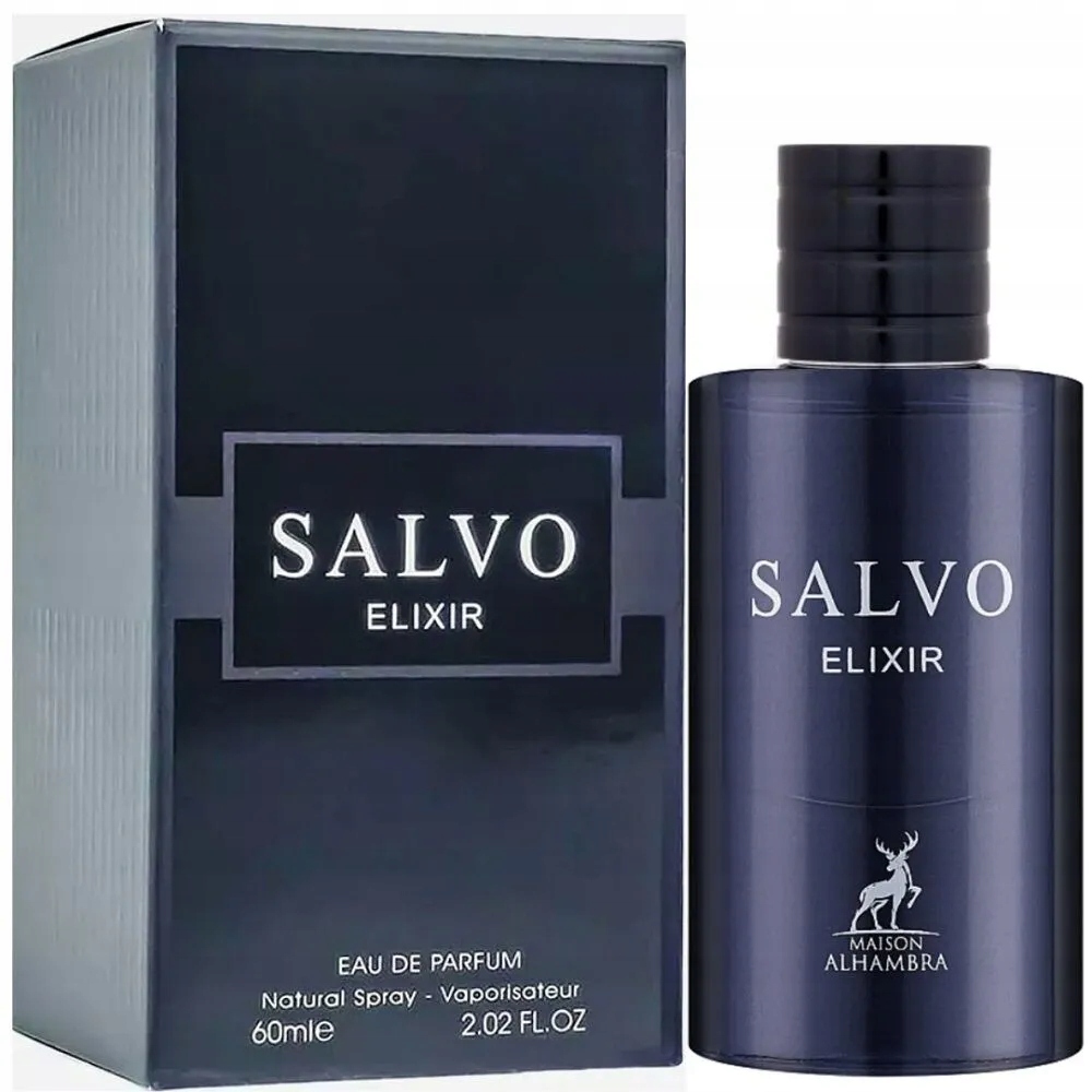 Oryginalne Perfumy Arabskie Maison Alhambra Salvo Elixir 60ml Edp+gratis!