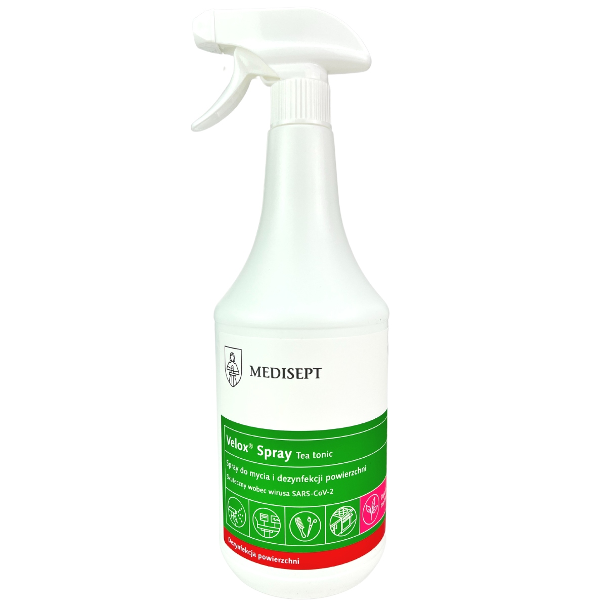 

Płyn do dezynfekcji powierzchni Velox spray 1l