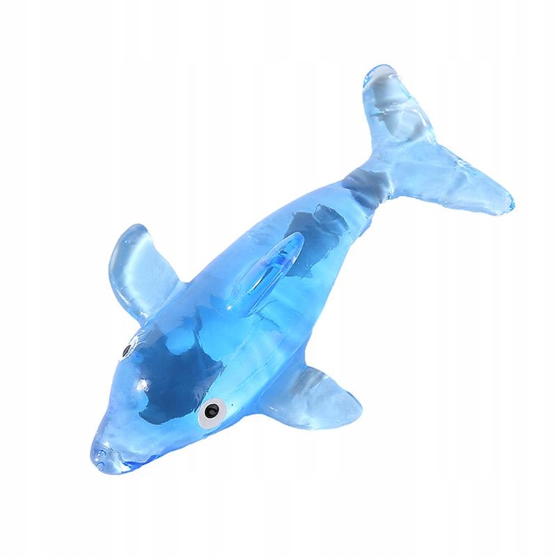 GUMOWY ŻELOWY ROZCIĄGLIWY DELFINEK RYBA ZRÓB ŻART Rodzaj gniotki