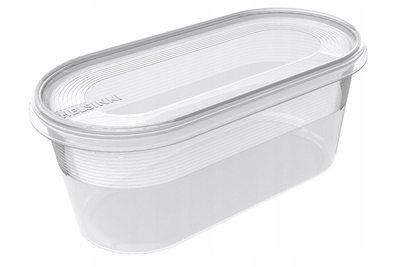 

Plast Team Helsinki Pojemnik owalny 0.8 L przezr.