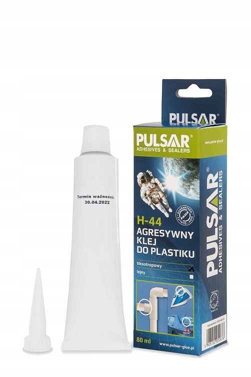 KLEJ DO PLASTIKU TWARDEGO PULSAR H-44 80 ml Producent Pulsar