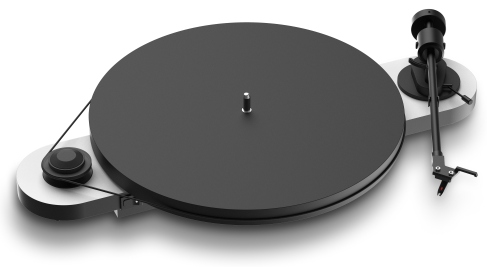 Gramofon Pro-Ject Elemental OM5e Biały Plug&Play Ortofon Hi-Fi Paskowy Rca