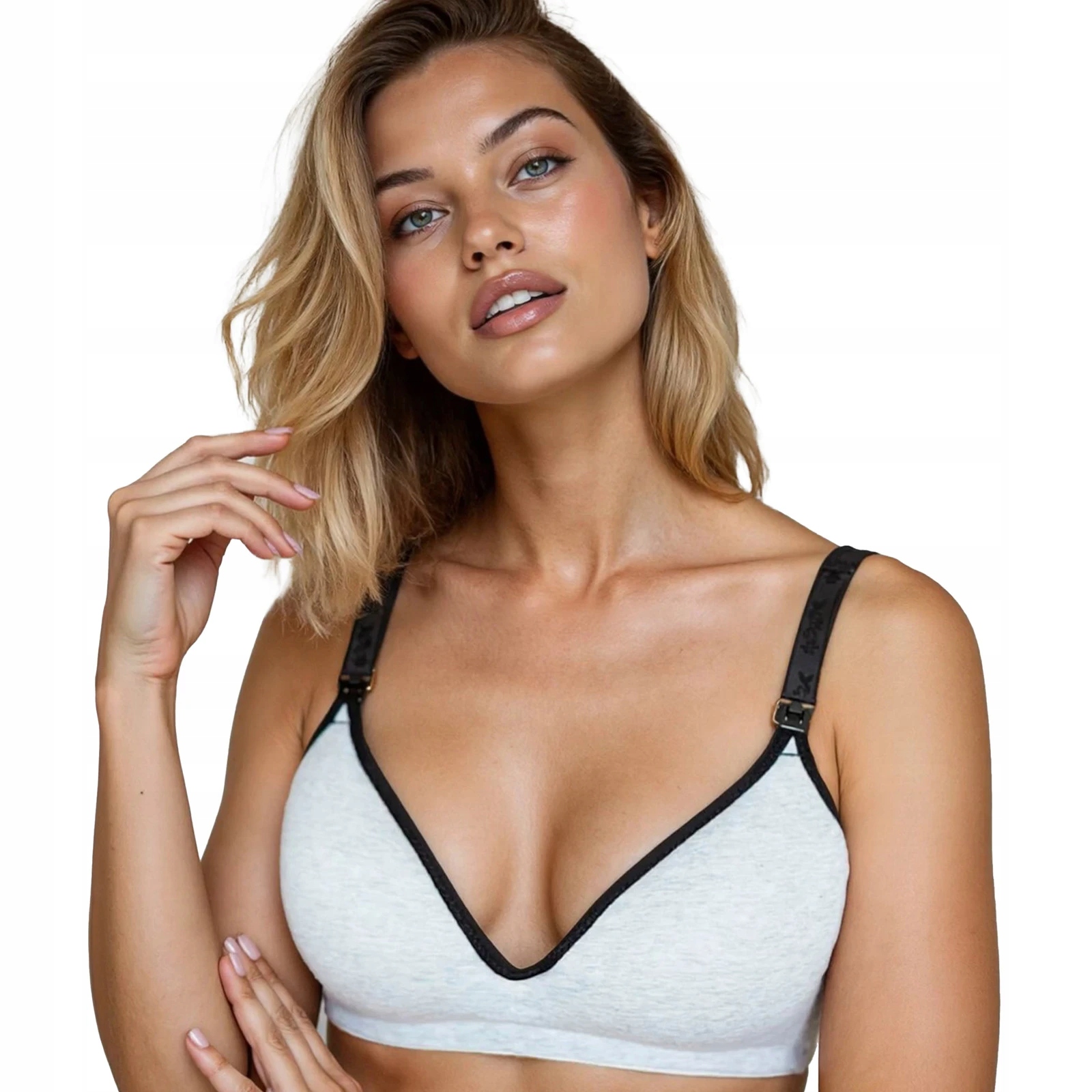 Mirabile C008 WYGODNY BIUSTONOSZ STANIK DO KARMIENIA SZARY