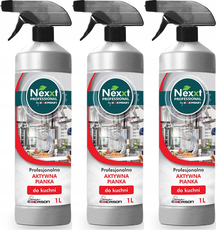 

Pianka czysczenia kuchni Nexxt Professional 1l x3