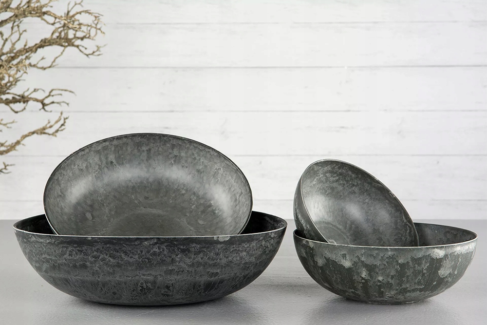 MISA dekoracyjna TWORZYWO Z RECYKLINGU imitacja marmuru śr. 37cm EAN (GTIN) 7340082330927