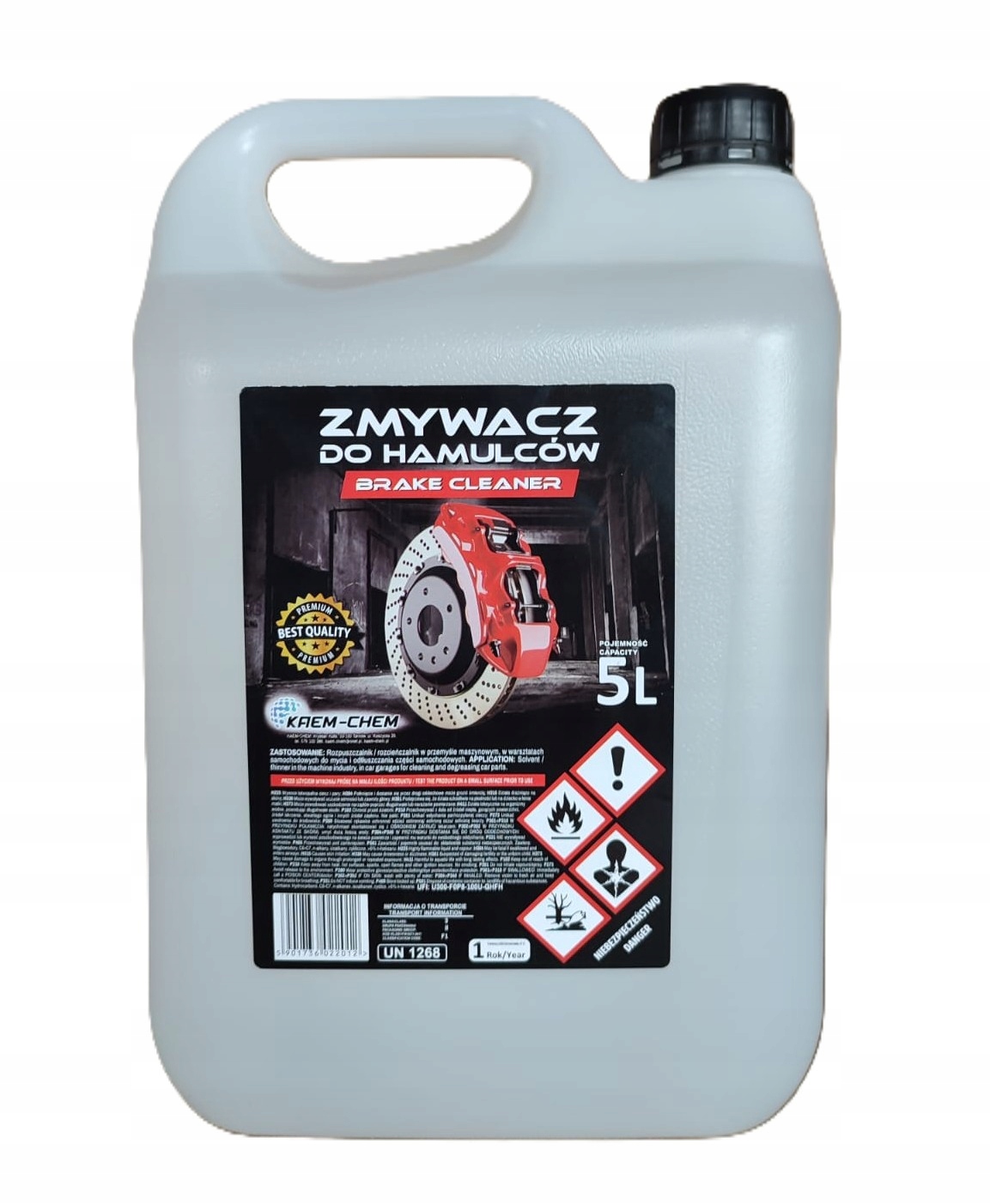 Zmywacz Do Hamulców Brake Cleaner 5L