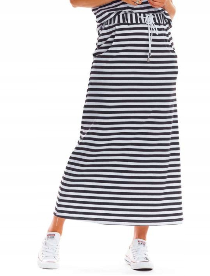 Sportovní dlouhá tepláková sukně S/m