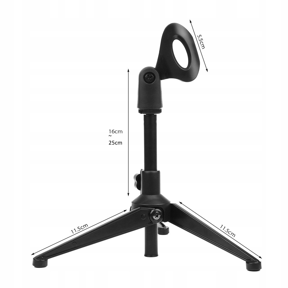 UCHWYT STOJAK STATYW BIURKOWY DO MIKROFONU MIKROFONOWY PRZENOŚNY METALOWY Marka MOZOS