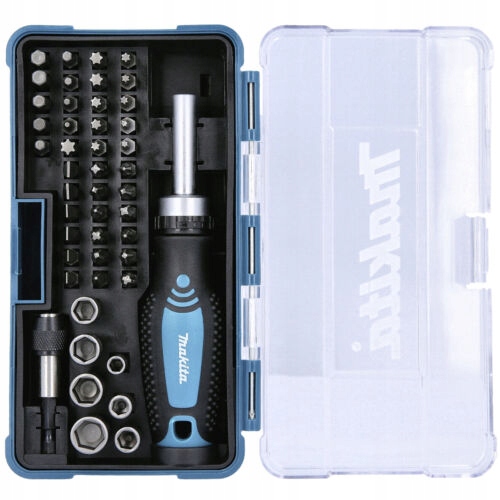 

Makita B-36170 Zestaw bitów i nasadek 47 szt