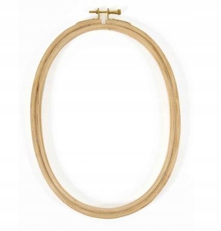 tamborek dřevěný "oválný" DMC U2108 18