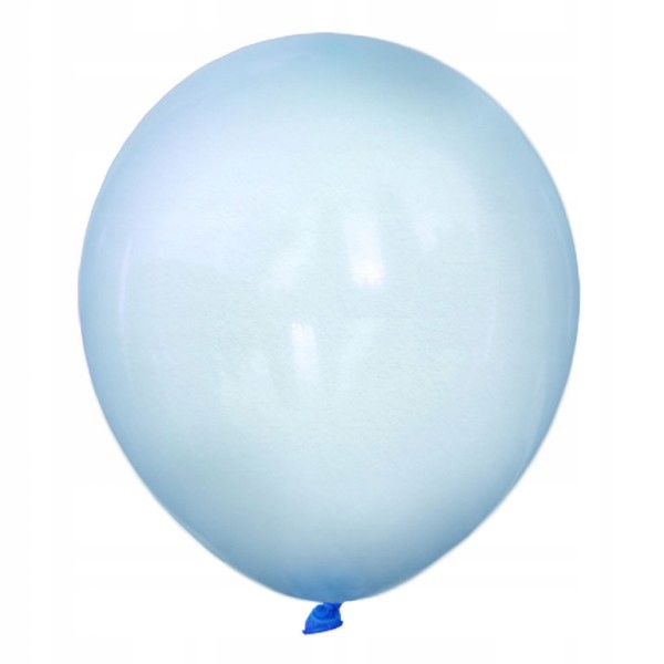 

Balon krystaliczny przeźroczysty niebieski- 10szt