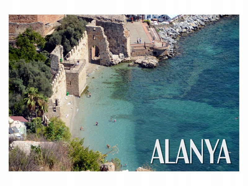 

Alanya Zatoka Ruiny Magnes na lodówkę