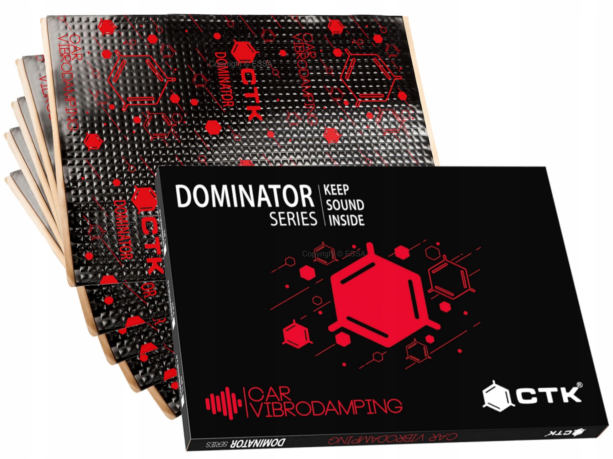 CTK Dominator 2.0 Box mata tłumiąca 16szt./2,96m2