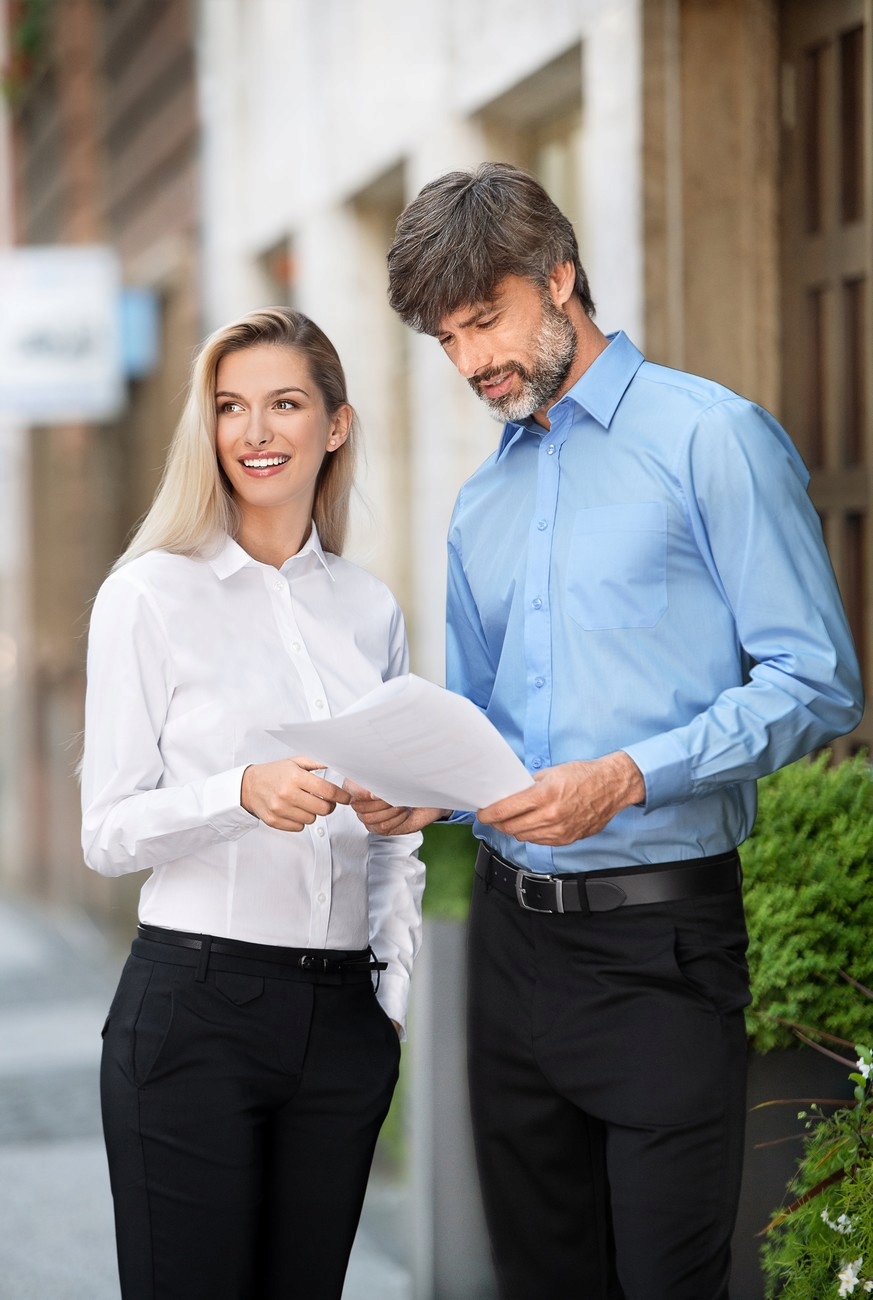 MALFINI STYLE LS 229 DOPASOWANA ELEGANCKA koszula damska długi rękaw XL Kolekcja Malfini