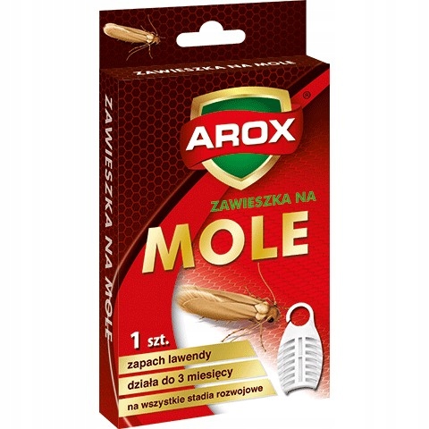 

Arox Zawieszka na mole odzieżowe Lawenda, 1 sztuka