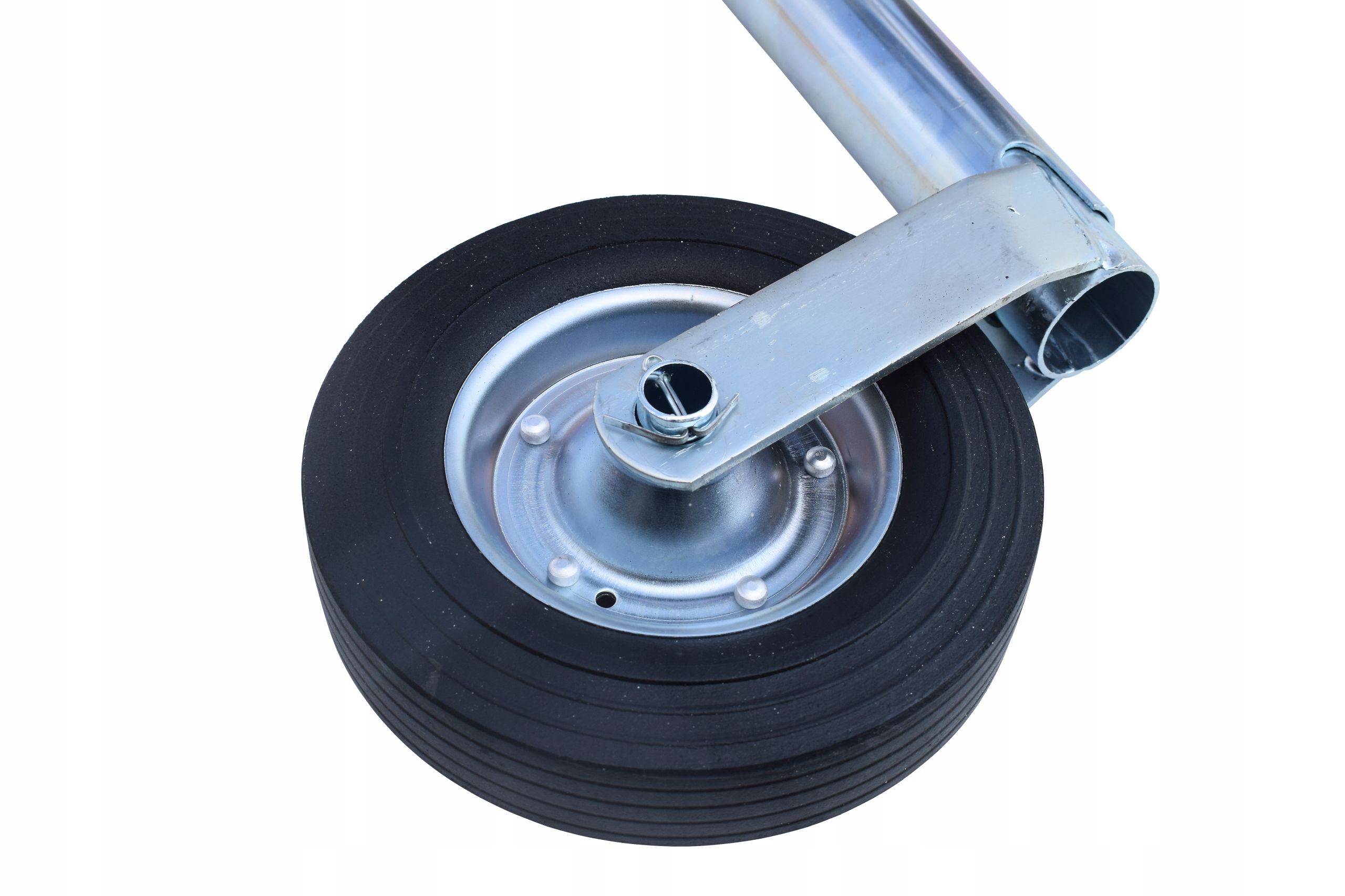 KÓŁKO KOŁO PODPOROWE Z UCHWYTEM 200kg MANEWROWE OBEJMA FI48mm ZESTAW kółko Stan opakowania oryginalne