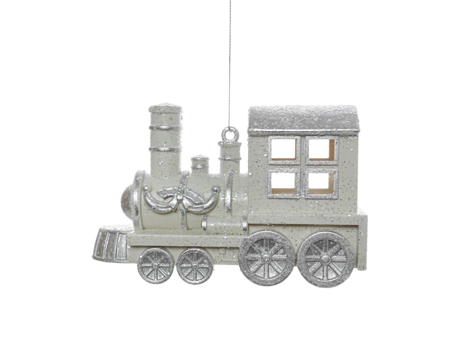 

Dekoracja na choinkę Lokomotywa zawieszka 12 cm