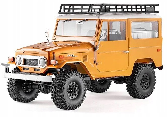 Realistyczny duży Model RC FMS Toyota Land Cruiser FJ40 FCX10 1/10 RTR RS