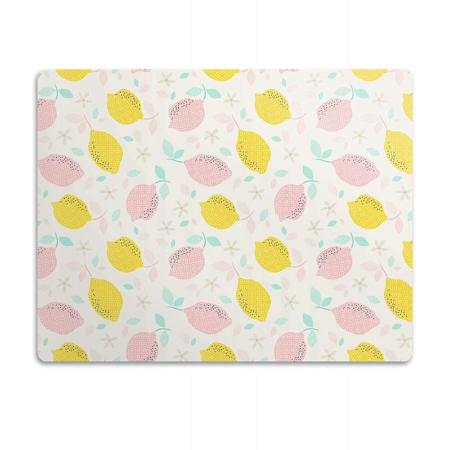 Levně Ochranná podložka pod záchod pro kočky Citrony 60x40 cm