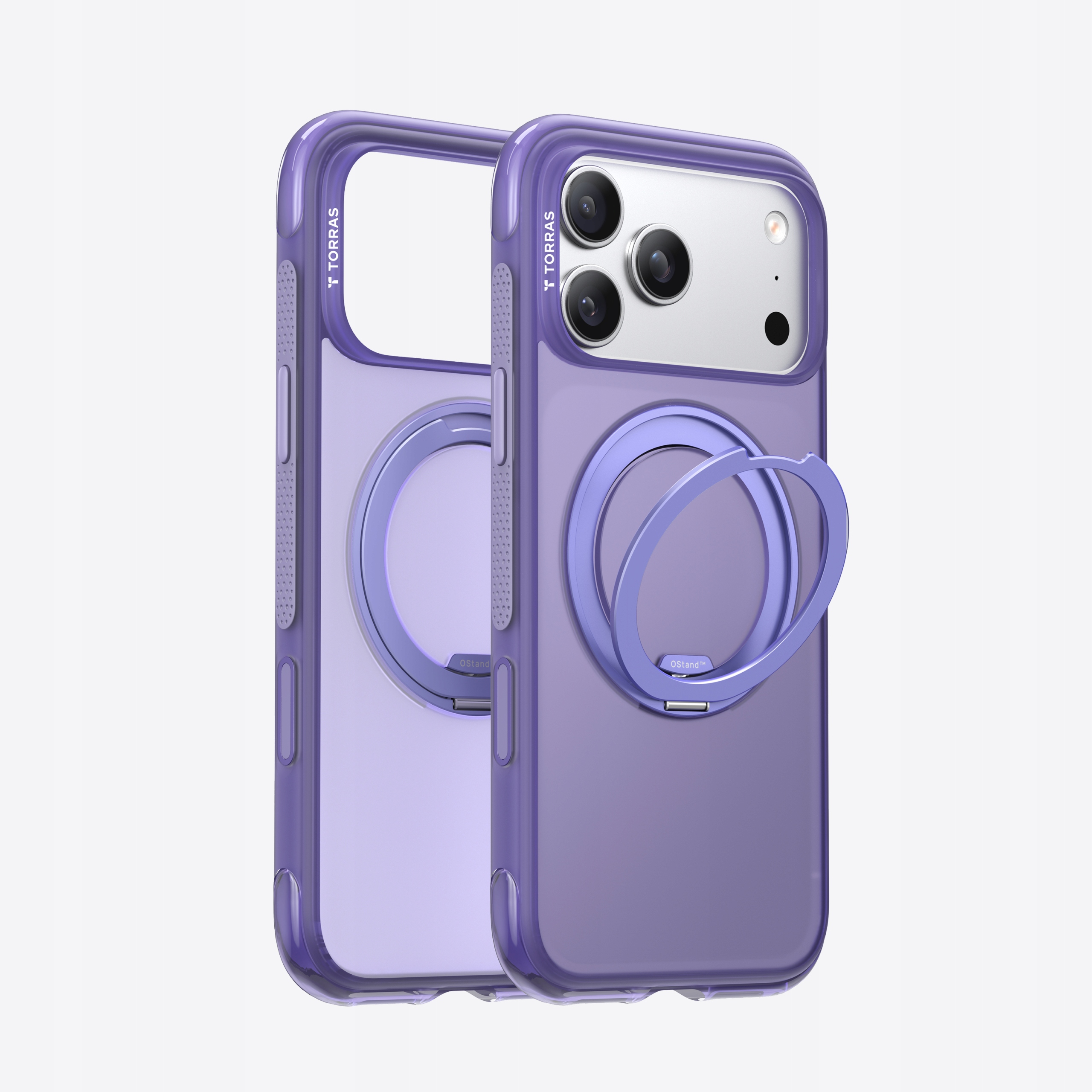 Etui plecki do iPhone 17 Pro Max Torras OAir case Fioletowy MagSafe pancerne