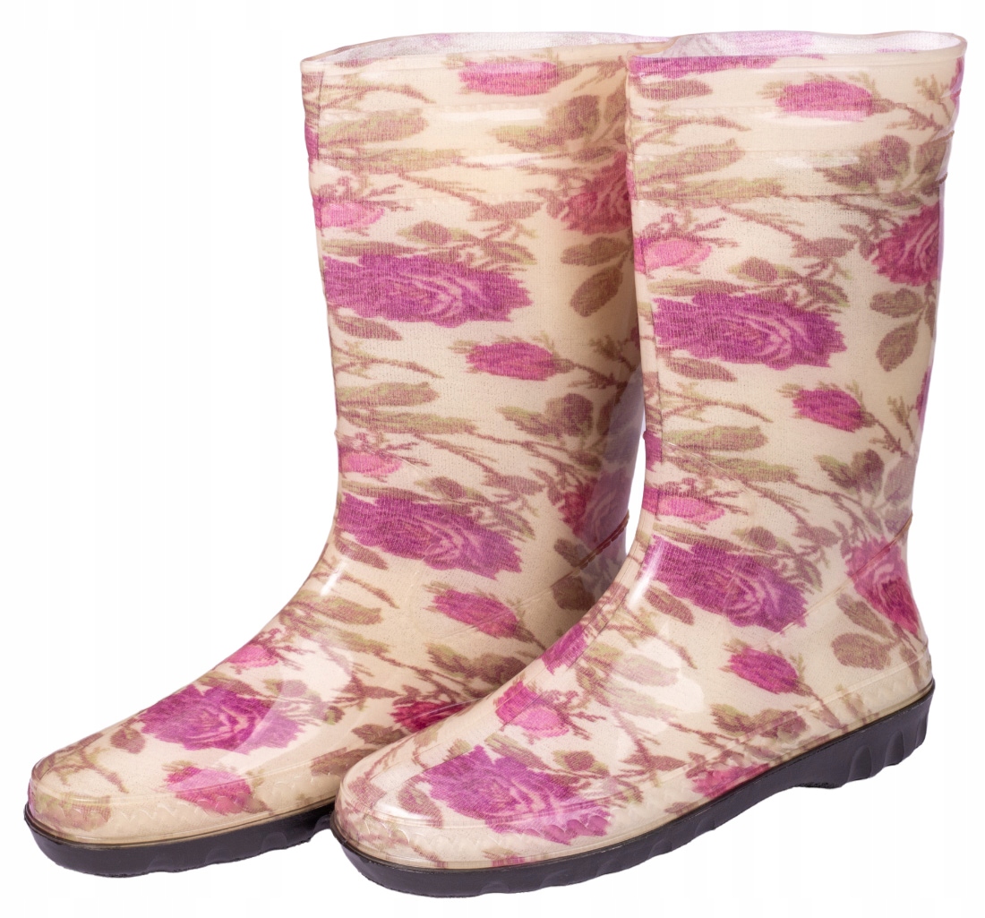 DAMSKIE KALOSZE GUMOWCE GUMIAKI BUTY DAMA PR.3 38 Marka inna