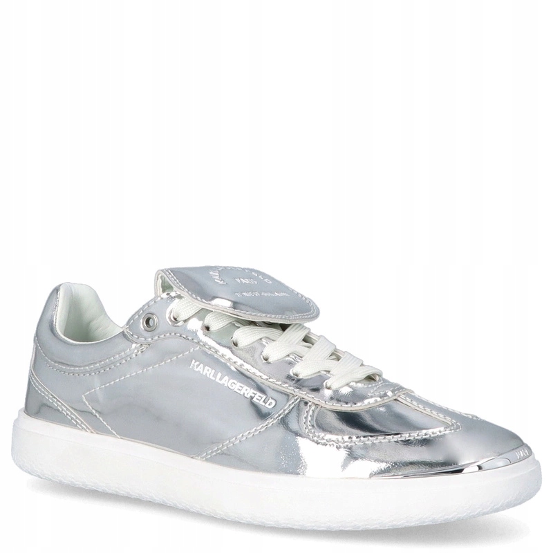 Dámské tenisky Karl Lagerfeld Atlas KL63820 Stříbrné 36
