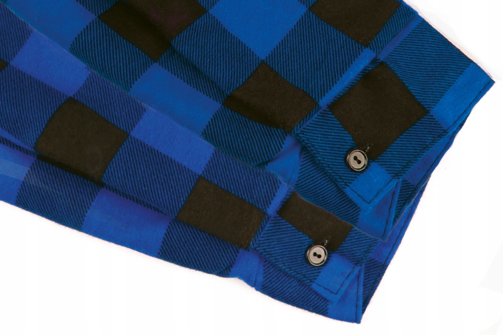 KOSZULA FLANELOWA ROBOCZA NIEBIESKA XXXL 3XL Rozmiar 3XL