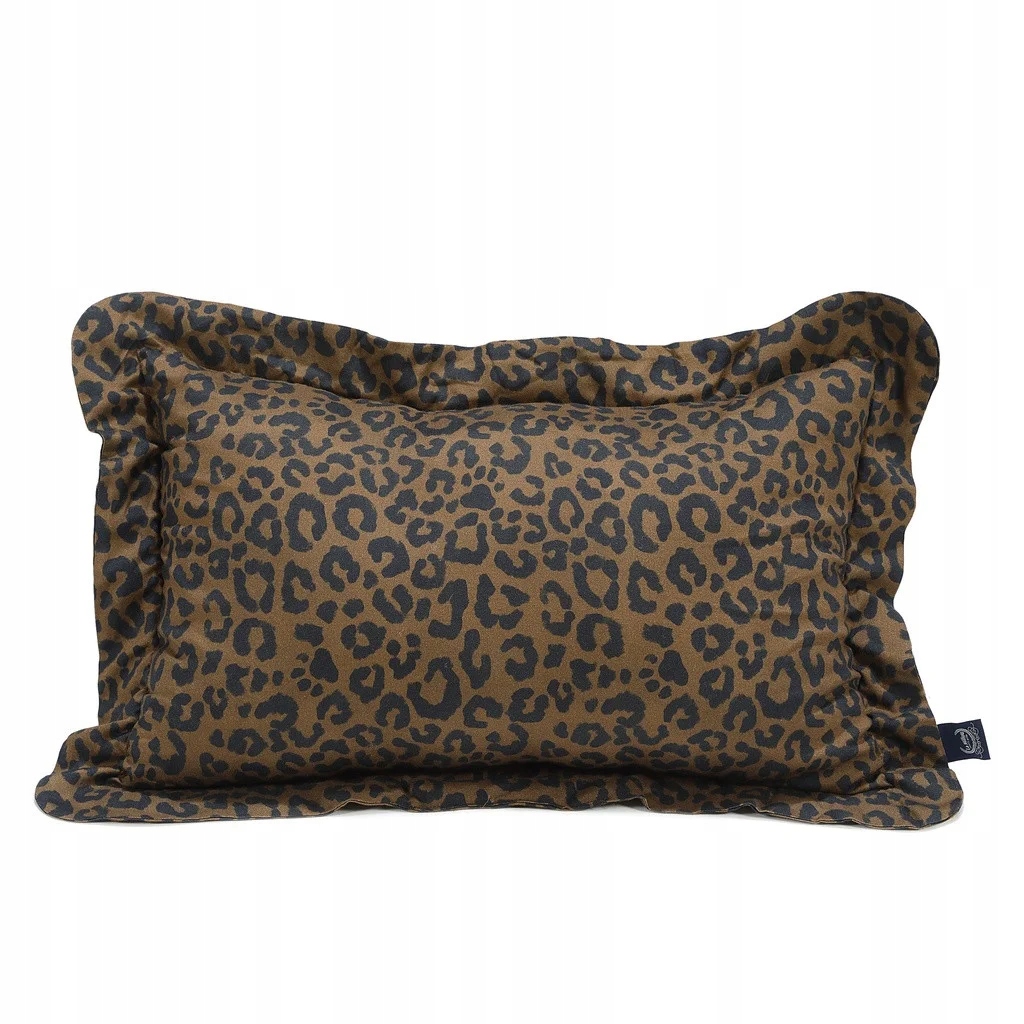 La Millou Poduszka do spania Bawełna Leopard Choco by Magdalena Lamparska